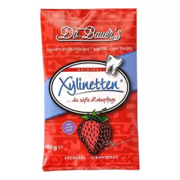 XYLINETTEN Braškių saldainiai, 60 g