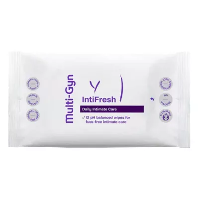MULTI-GYN Servetėlės IntiFresh, 12 vnt