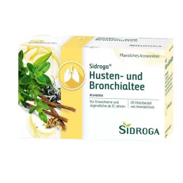 SIDROGA Kosulio ir bronchų arbatos filtravimo maišeliai, 20X2,0 g