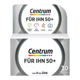 CENTRUM Jam 50+ Caplets, 30 vnt