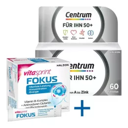 CENTRUM Jam 50+ Caplets, 60 vnt