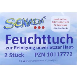 Drėgnos servetėlės Senada, 2 vnt