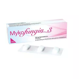 MYKOFUNGIN 3 makšties tabletės 200 mg, 3 vnt