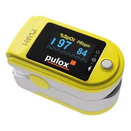 PULOX PO-200 pulsoksimetras geltonas, 1 vnt