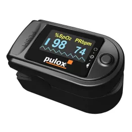 PULOX PO-200 pulsoksimetras juodas, 1 vnt