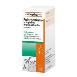 PELARGONIUM-RATIOPHARM Bronchų lašai, 50 ml