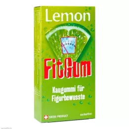 LEMON FITGUM L-karnitino kramtomoji guma, 2X8 St