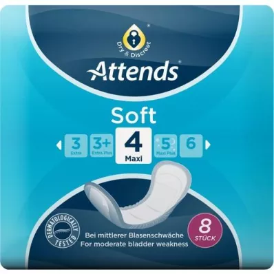 ATTENDS Soft 4 maxi, 8 vnt