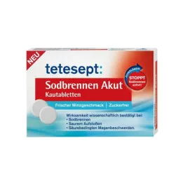 TETESEPT Ūmaus rėmens kramtomosios tabletės, 20 vnt