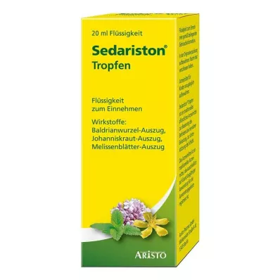 SEDARISTON Lašai, 20 ml