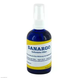 SANARGO koloidinio sidabro purškiamas buteliukas, 100 ml