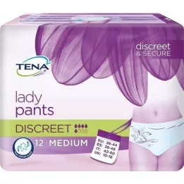 TENA LADY Kelnės Discreet M, 12 vnt