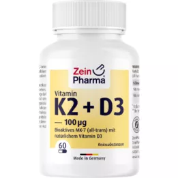 VITAMIN K2 MENAQ7 kapsulės, 60 vnt