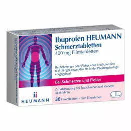 IBUPROFEN Heumann Pain Tablets 400 mg, 30 vnt