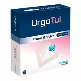 URGOTÜL Foam Border 8x8 cm tvarstis, 10 vnt