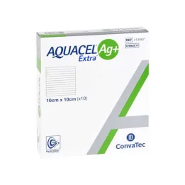 Aquacel Ag + Extra 10x10 cm kompresai, 10 vnt