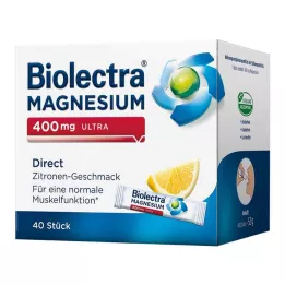 BIOLECTRA Magnis 400 mg ultra Direct Lemon, 40 vnt