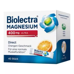 BIOLECTRA Magnis 400 mg ultra Direct Orange, 40 vnt