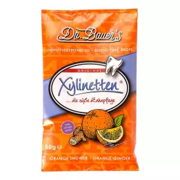 XYLINETTEN Apelsininiai imbieriniai saldainiai, 60 g