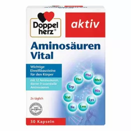 DOPPELHERZ Amino Acids Vital kapsulės, 30 vnt