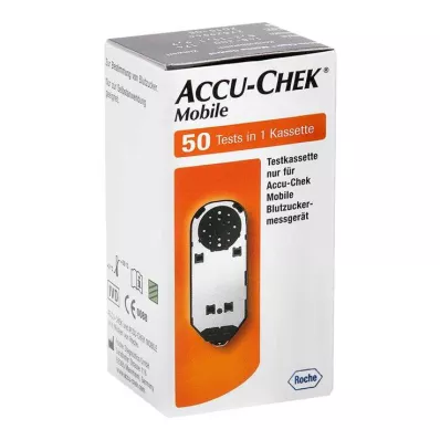 ACCU-CHEK Mobili bandomoji kasetė, 50 vnt