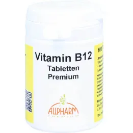 Vitamino B12 Premium Allpharm tabletės, 100 tablečių