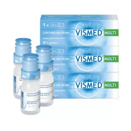 VISMED MULTI Akių lašai, 3X10 ml