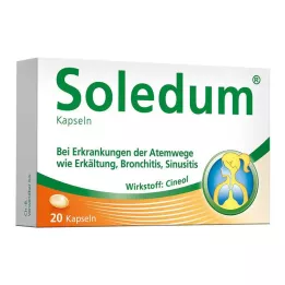 SOLEDUM Kapsulės junior 100 mg, 20 vnt
