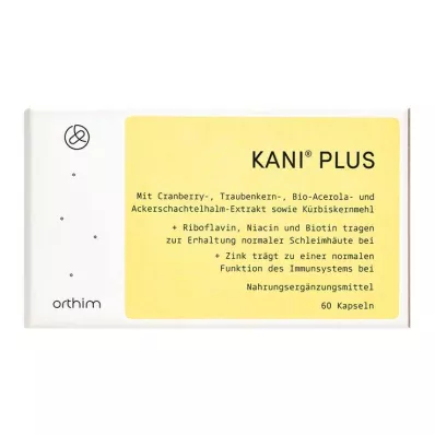 KANI plus+ kapsulės, 60 vnt KANI plus+ kapsulės, 60 vnt