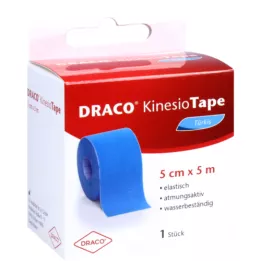 DRACO KINESIOTAPE 5 cmx5 m turkis, 1 vnt