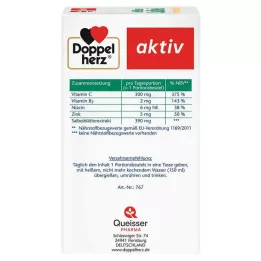 DOPPELHERZ karštas šalavijas+medus+mentolis granulės, 10 vnt