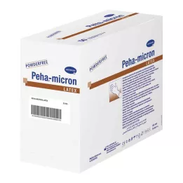 PEHA-MICRON latekso OP-pirštinės 7,5 dydis, 50X2 vnt