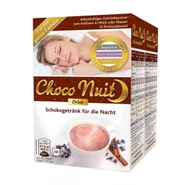 CHOCO NUIT Šokolado gėrimų milteliai Goodnight, 20 vnt