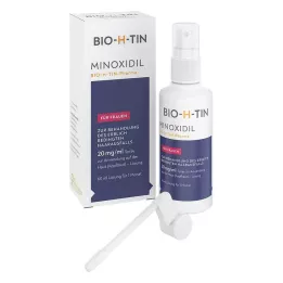 MINOXIDIL BIO-H-TIN Pharma 20 mg/ml Purškiamas Lsg., 60 ml