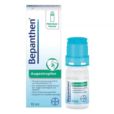 BEPANTHEN Akių lašai, 10 ml BEPANTHEN Akių lašai, 10 ml