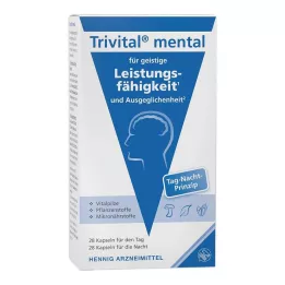 TRIVITAL psichikos kapsulės, 56 vnt