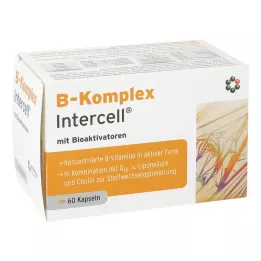 B-KOMPLEX-Intercell kapsulės, 60 vnt