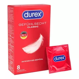 DUREX Gefühlsecht prezervatyvai, 8 vnt