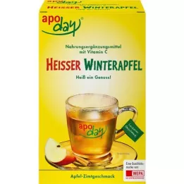 APODAY karštų žieminių obuolių vitamino C milteliai, 10X10 g