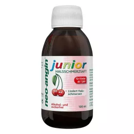 NEO-ANGIN jaunesniųjų gerklės skausmo sirupas, 100 ml