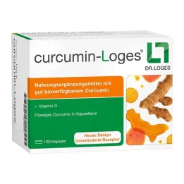 CURCUMIN-LOGES kapsulės, 120 vnt