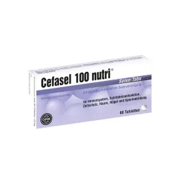 CEFASEL 100 nutri Selenium-Tabs, 60 vnt