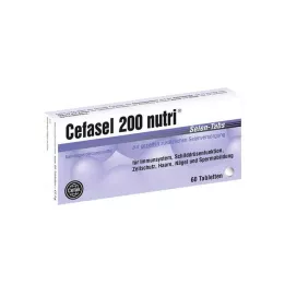 CEFASEL 200 nutri Selenium-Tabs, 60 vnt