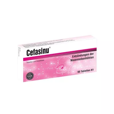 CEFASINU Tabletės, 60 vnt