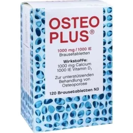 OSTEOPLUS Šnypščiosios tabletės, 120 vnt