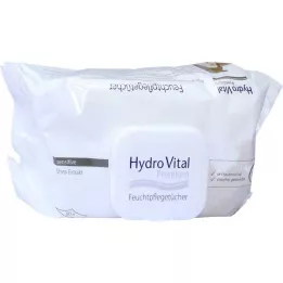 HYDROVITAL Drėgnos servetėlės su taukmedžiu, 80 vnt