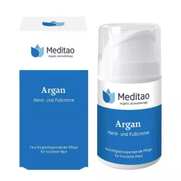 MEDITAO Argan rankų ir pėdų kremas, 50 ml