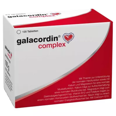 GALACORDIN kompleksinės tabletės, 120 vnt GALACORDIN kompleksinės tabletės, 120 vnt