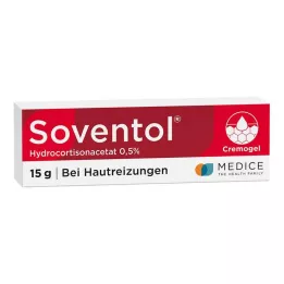 SOVENTOL Hidrokortizono acetatas 0,5 % kremas, 15 g