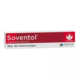 SOVENTOL Hidrokortizono acetatas 0,5 % kremas, 30 g